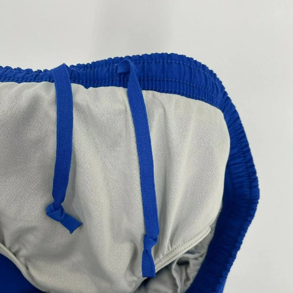 Nike Shorts Women's XS Blue Dri Fit Tempo Elastic Waistband Mesh Side Drawstring - Picture 7 of 7